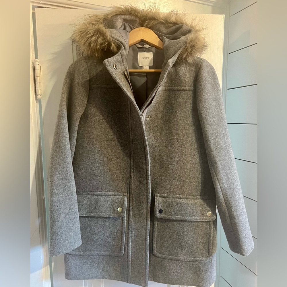 JCREW CHATEAU PARKA STADIUM COAT